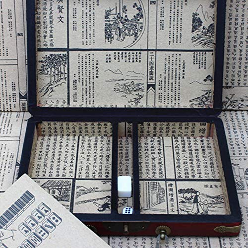 Mahjong Set - Chinese Numbered Mahjong 144 Tiles miniatura 6