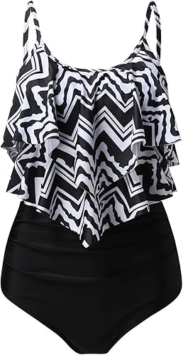 Miniatura 7 de Annhoo Elegant Micro Bikini for Womens Graphic Sexy Peplum Triangle Two Piece with Slit Swimsuit Micro Bikini Ladies EM