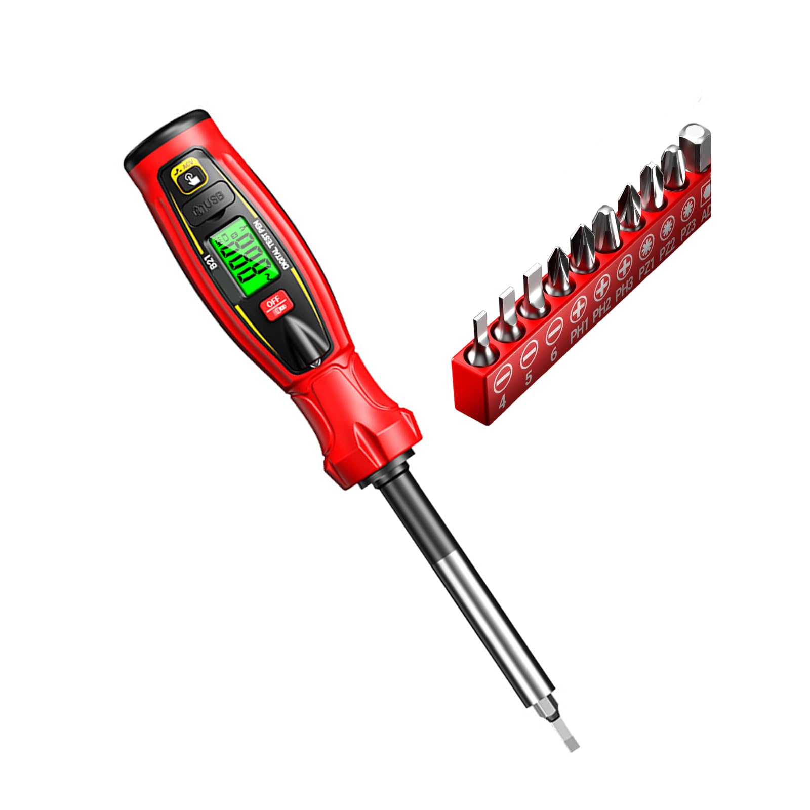 Full Current and Screwdriver Set with Strong Electromagnetic Alert for Secure Tasks Potential Alert Screwdriver Set
