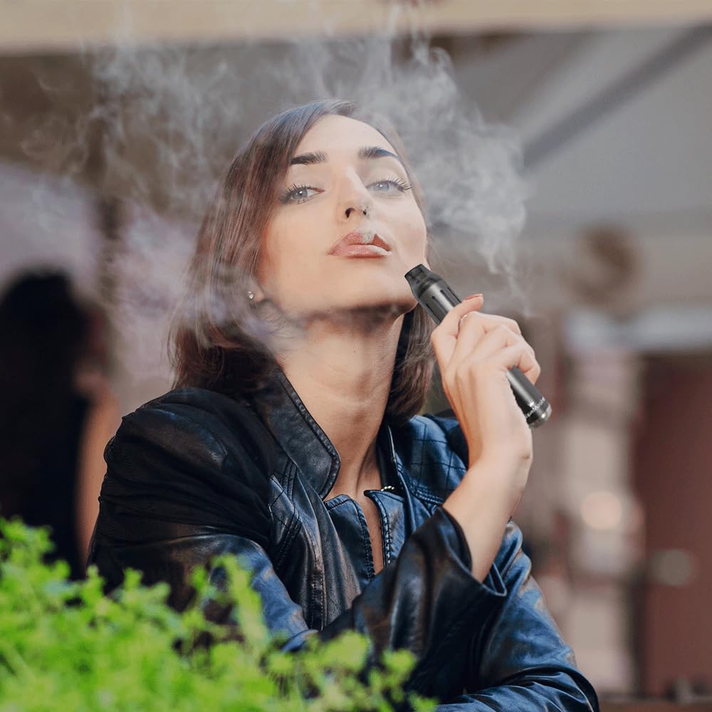 Vaporizer Kräuter Portabler Verdampfer - VapeMaster Skywalker Premium Herb Vaporizer, Keramikkammer Und 360 Grad Heizung, Temperatur Kontrolle, Reiner Dampf