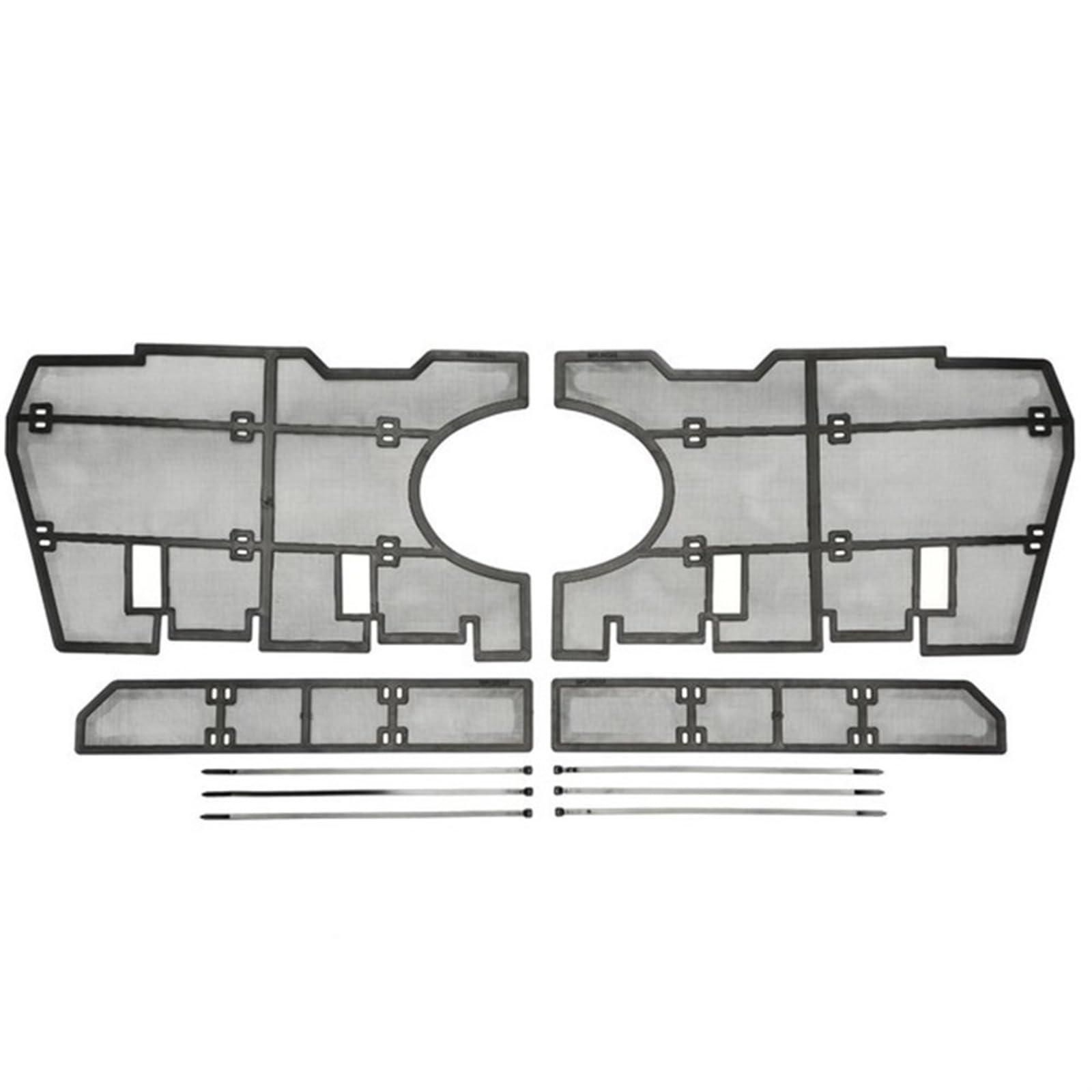 Dla TOYOTA, dla Land Cruisera, Prado 2018 2019 2020 przedni grill samochodu wkładka netto siatka ochronna pokrywa akcesoria