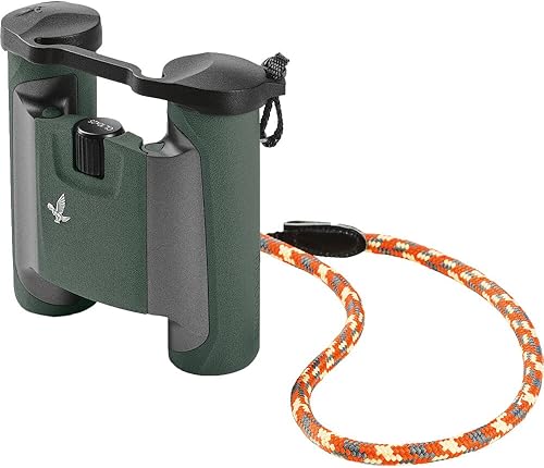 Miniatura 6 de Swarovski Prismáticos de montaña de bolsillo de 10 x 25 CL (verde, paquete de accesorios de montaña) + mochila acolchada + linterna + kit de