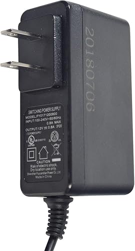 Miniatura 3 de AlveyTech 12 Volt 0.8 Amp Mini 3-Prong Battery Charger for The Viro Rides VR 550E Scooter