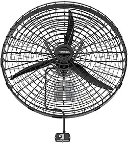 Ventisol Ventilador de parede 1 metro preto industrial 220v-GP VP1 M2GP