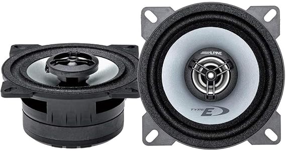 ALPINE SXE-1025S SXE 1025S Dual Speaker Diffuser 10.00 cm 100 mm 4 25 Watt rms e 180 Watt max. System Coaxial 2 Standard Door Automobile for Artificial Vehicle