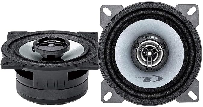 ALPINE SXE-1025S SXE 1025S Dual Speaker Diffuser 10.00 cm 100 mm 4 25 Watt rms e 180 Watt max. System Coaxial 2 Standard Door Automobile for Artificial Vehicle