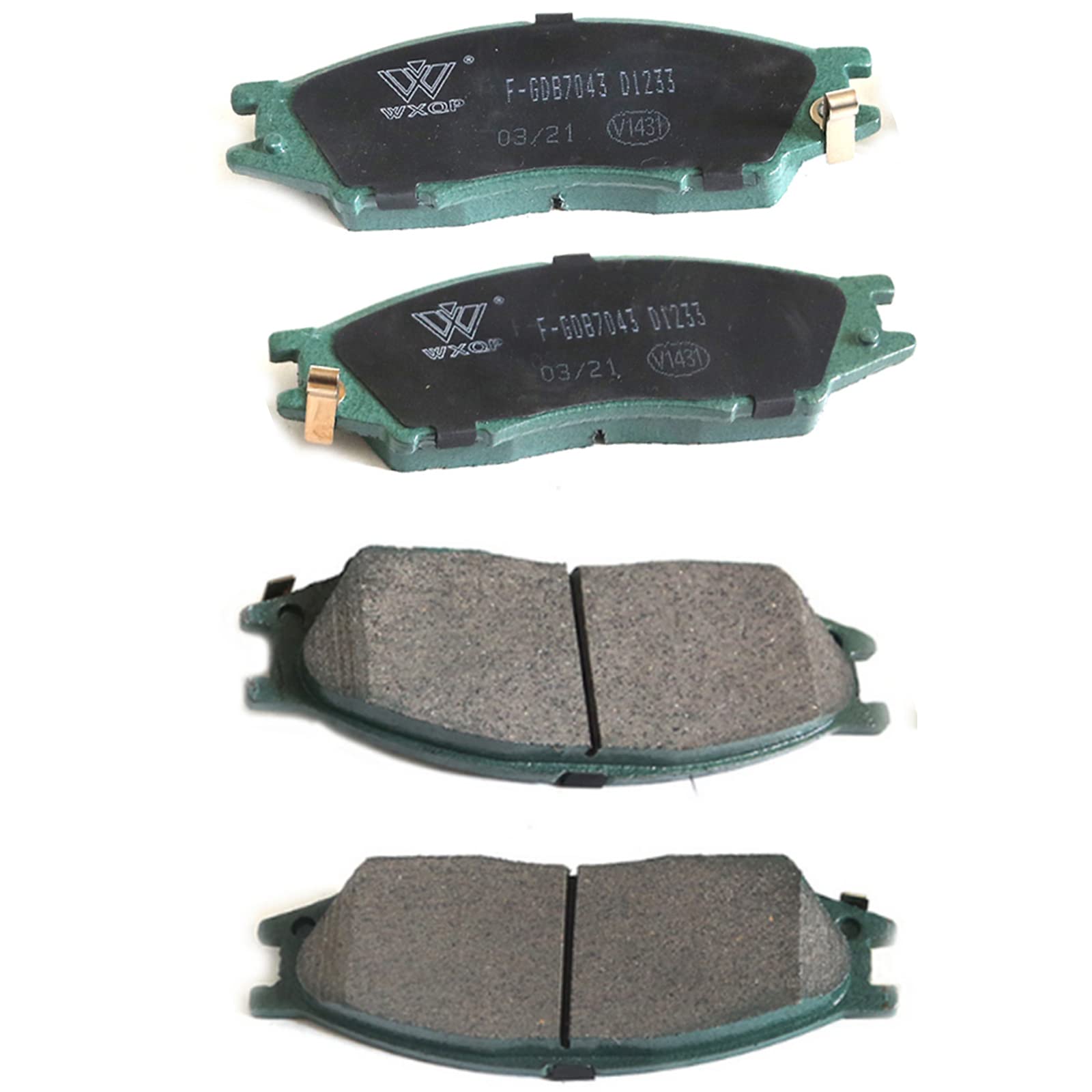 Amazon.com: WXQP Car Brake Pads Front for NISSAN N16 41060