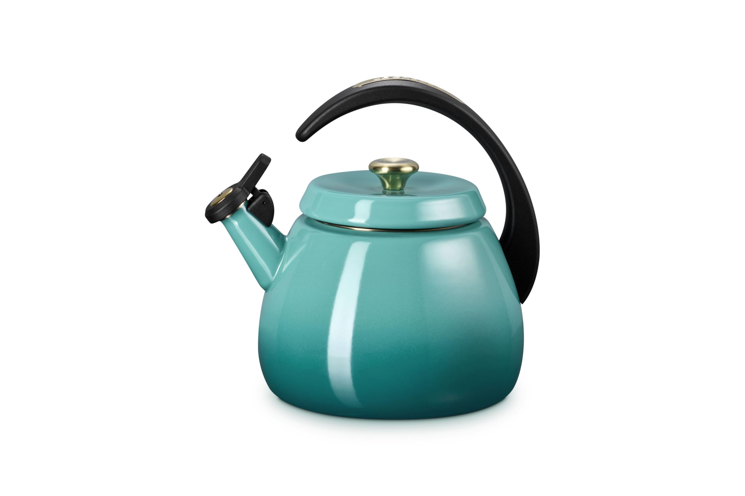 Photo 1 of Le Creuset Enamel on Steel Cloche Kettle, 2.2 qt., Riviera