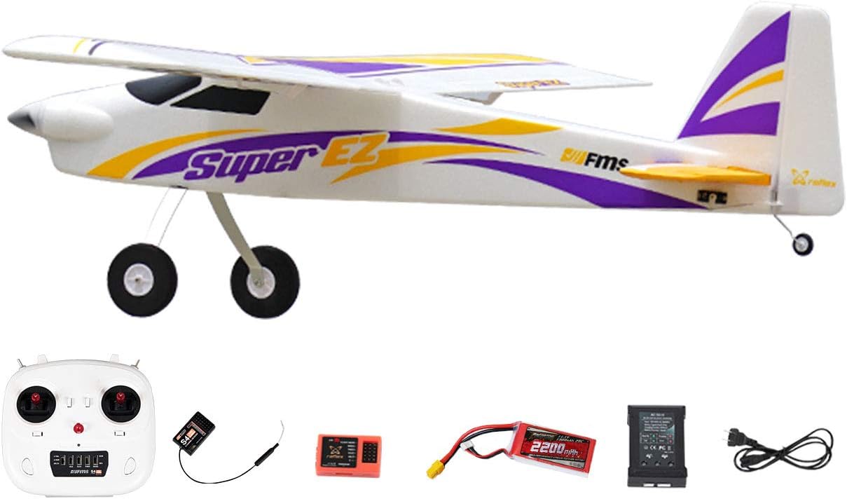 FMS Rc Planes for Adults Remote Control Airplane Super EZ