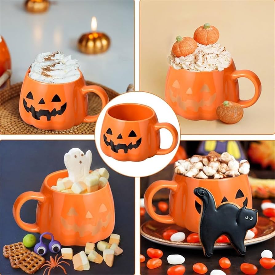 Amazon.co.jp: ハロウィン パンプキンカップ 400ml マグカップ Amazon.co.jp: ハロウィン パンプキンカップ 400ml マグカップ