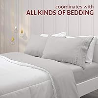 Vista 5 de Mellanni Fundas de Almohada - De Lujo, Extra Suaves, Refrescantes - 2 PC Colección Icónica Fundas de Almohada - Cierre de Sobre