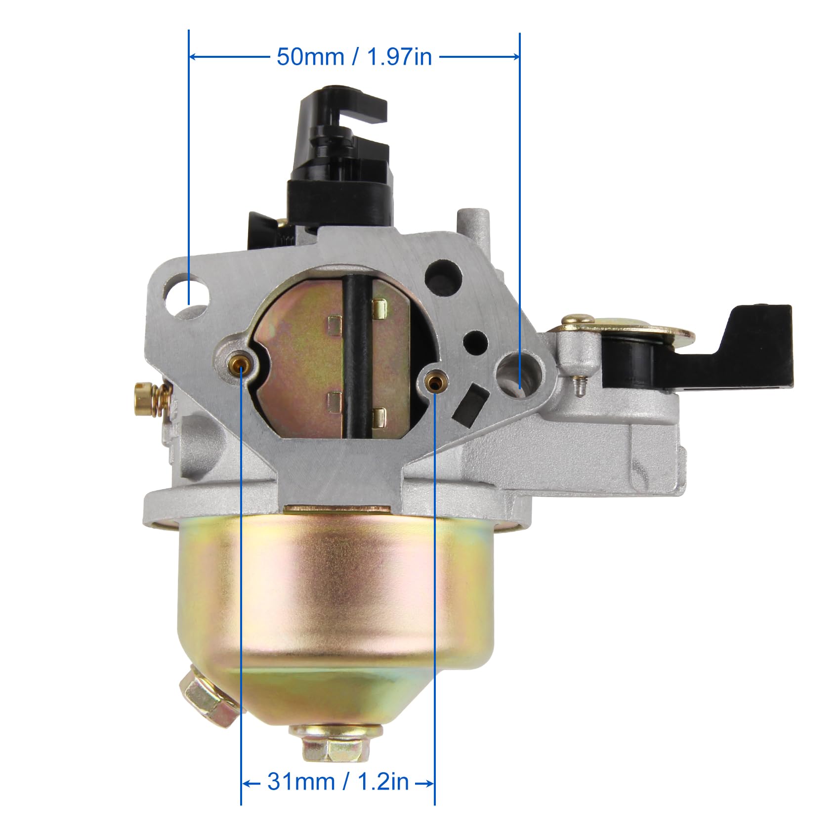 Carburador GX390 compatible con Honda GX340 GX360 GX390 11CV 13CV para