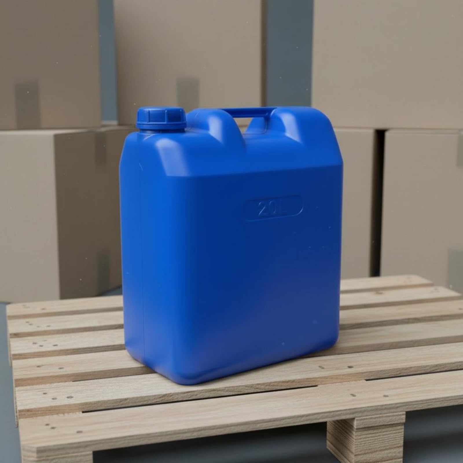 Contenitore Quadrato Piatto per Liquidi Alimentari Sigillato Resistente Pressione Trasportabile Adatto per Campeggio Cucina Magazzino, Bianco, 25L Largo Extra-spesso 1-2