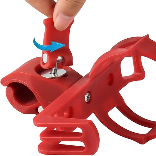 Miniatura 6 de Accmor Porta botellas de agua para bicicleta, sin tornillos, soporte universal para tazas de bicicleta, jaula giratoria de 360 grados, soportes para