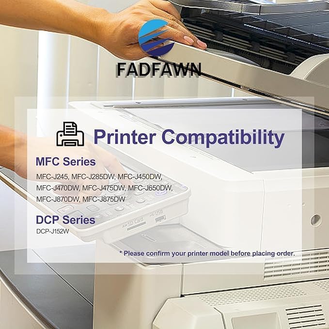 lc101 xl ink cartridges high yield replacement for brother ink cartridges lc101/lc103 work for mfc-j870dw mfc-j6920dw mfc-j6520dw mfc-j450dw printer (2black 1cyan 1magenta 1yellow, 5-pack)