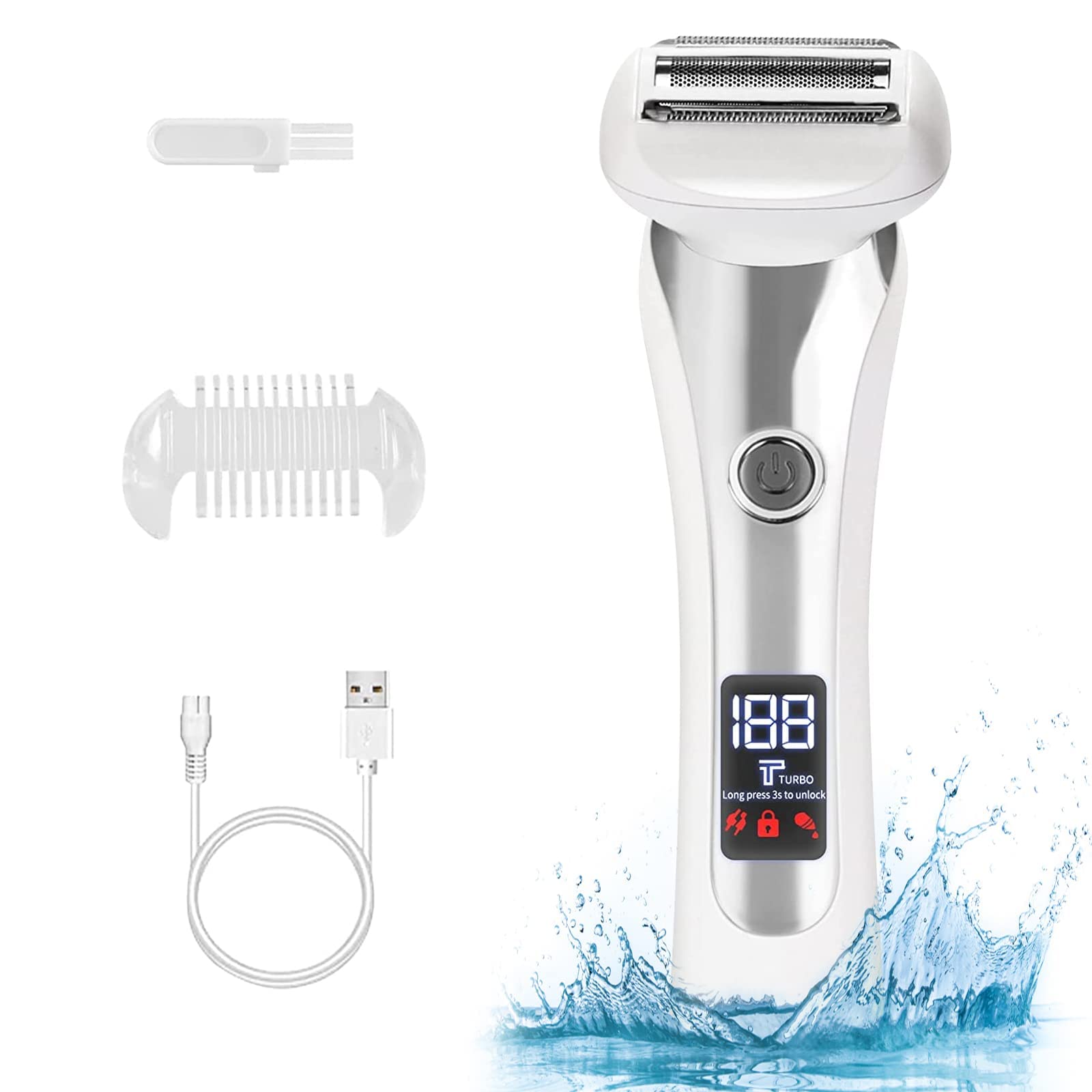 Amazon.co.jp: レディースシェーバー 【 3in1カッターヘッド＆ロック