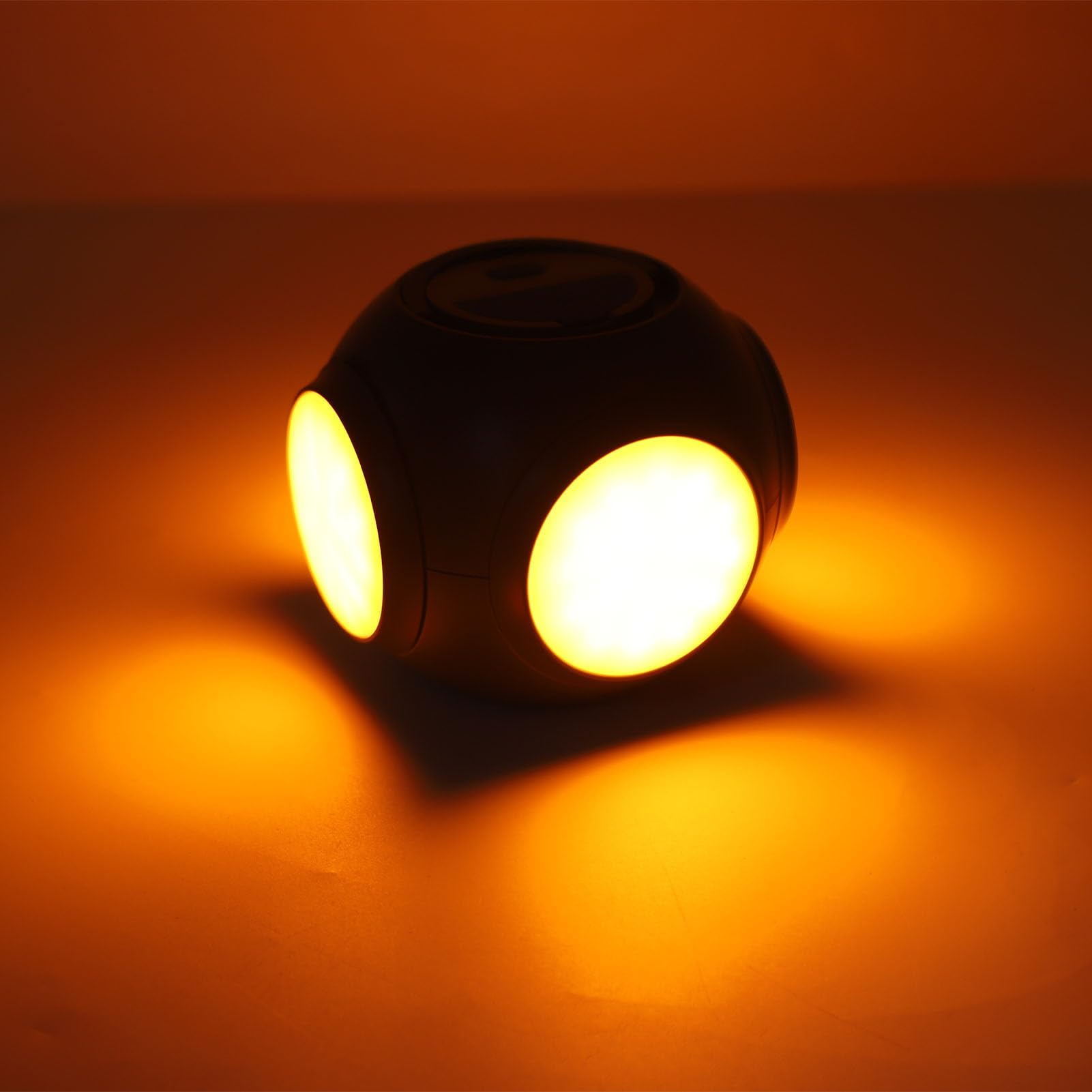 Haofy Lanterna da Campeggio Pieghevole a LED Power Bank da 10000 MAh Luce Bianca Calda per attività All'aperto Ricarica USB