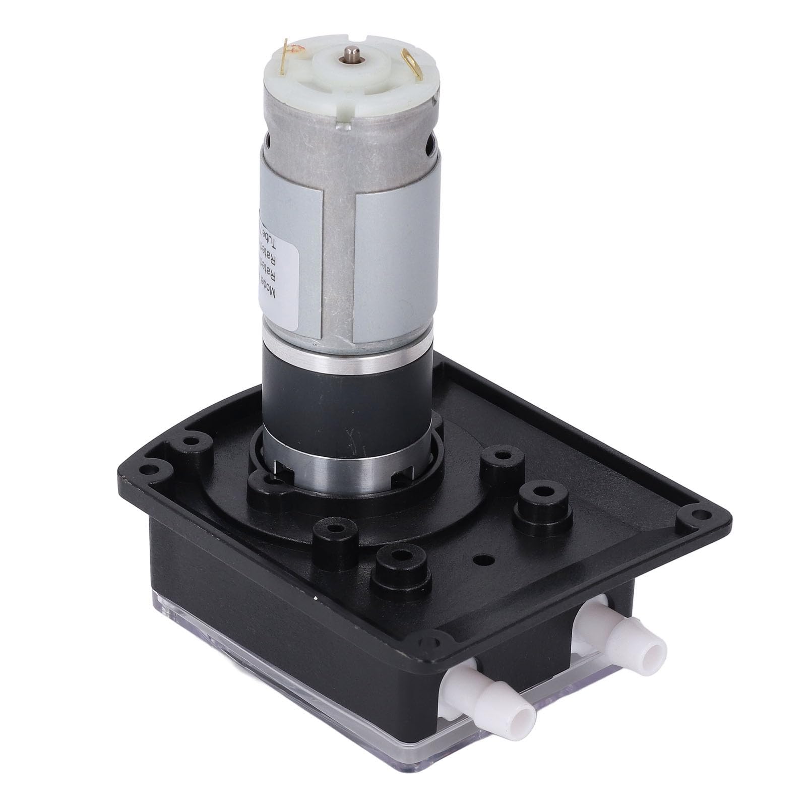 Zerodis Peristaltische Pumpe, Flüssigkeitsdosierung mit Durchfluss, Doppelkopfdesign, 1500 Ml Durchflussrate, Ideal für Industrielle Anwendungen und Lebensmittelmaschinen