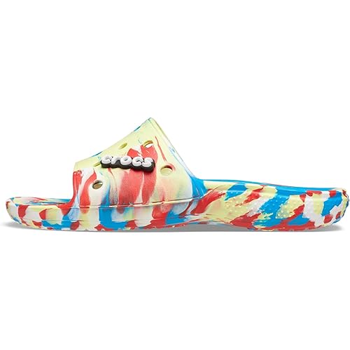 Crocs Unisex-Adult Classic Graphic Slide