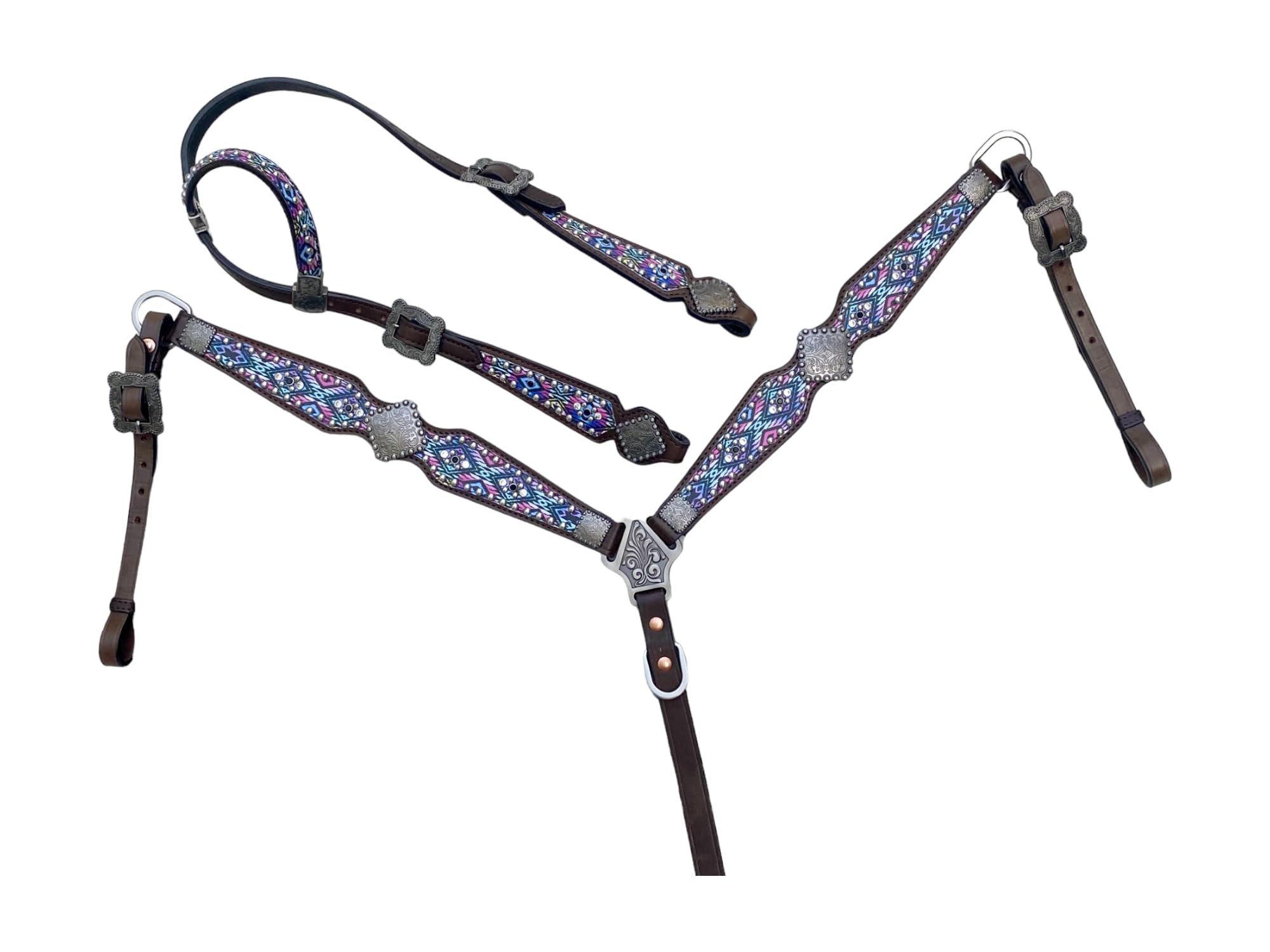 Ensemble western bridon collier de chasse - Sport & Plein air
