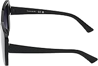 Vista 3 de TAHARI Th815 Retro Oversized 100% UV Protective Gafas de sol cuadradas para mujer. Regalos elegantes para ella, 2.520 in