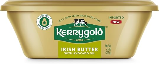 Kerrygold Grassfed Pure Irish Butter with Avocado Oil Tub, 7.5 OZ