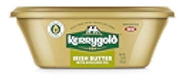 Kerrygold Grassfed Pure Irish Butter with Avocado Oil Tub, 7.5 OZ