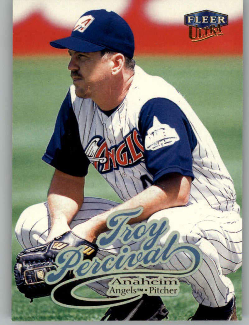 Troy Percival signed rookie card - mckenzieross.com.au
