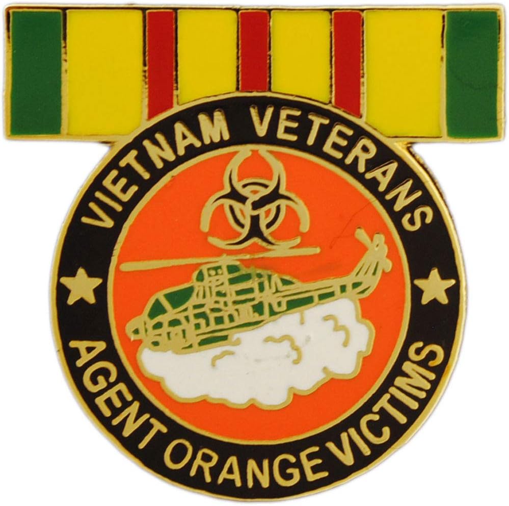 'Vietnam War Agent Orange 1'' Lapel Pin'