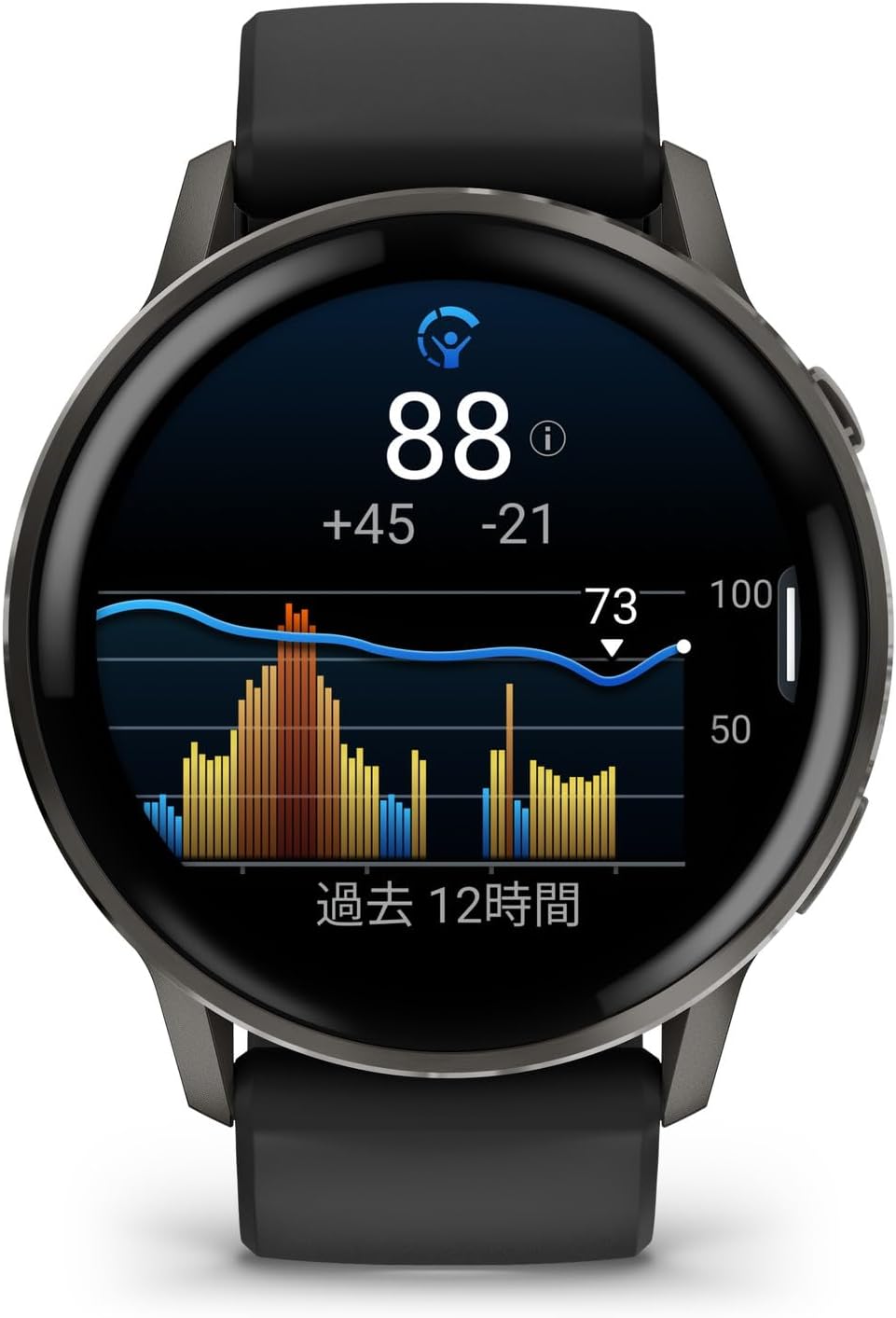 GARMIN Venu 4 Smartwatch - AMOLED Display, Up to 12 Days Battery Life, Health Management, Fitness Features, Golf Functions, Supports Over 80 Sports, Suica Compatible, Heart Rate Sensor, Sleep Tracking, Built-in Speaker & Microphone for Calls, iOS & Android Compatible, ECG App Compatible - Japan Model view 8