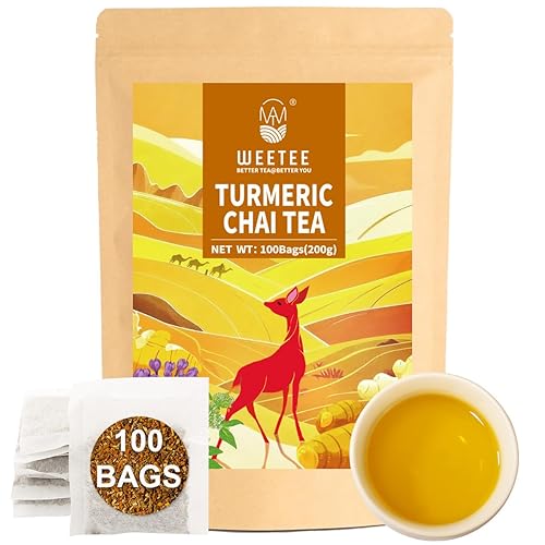 Miniatura 55 de Bolsas de Té de Hoja y Raíz de Diente de León WT WEETEE, Mezcla 100% Pura de Hoja de Diente de León y Raíz Tostada de Diente de León, Té Herbal