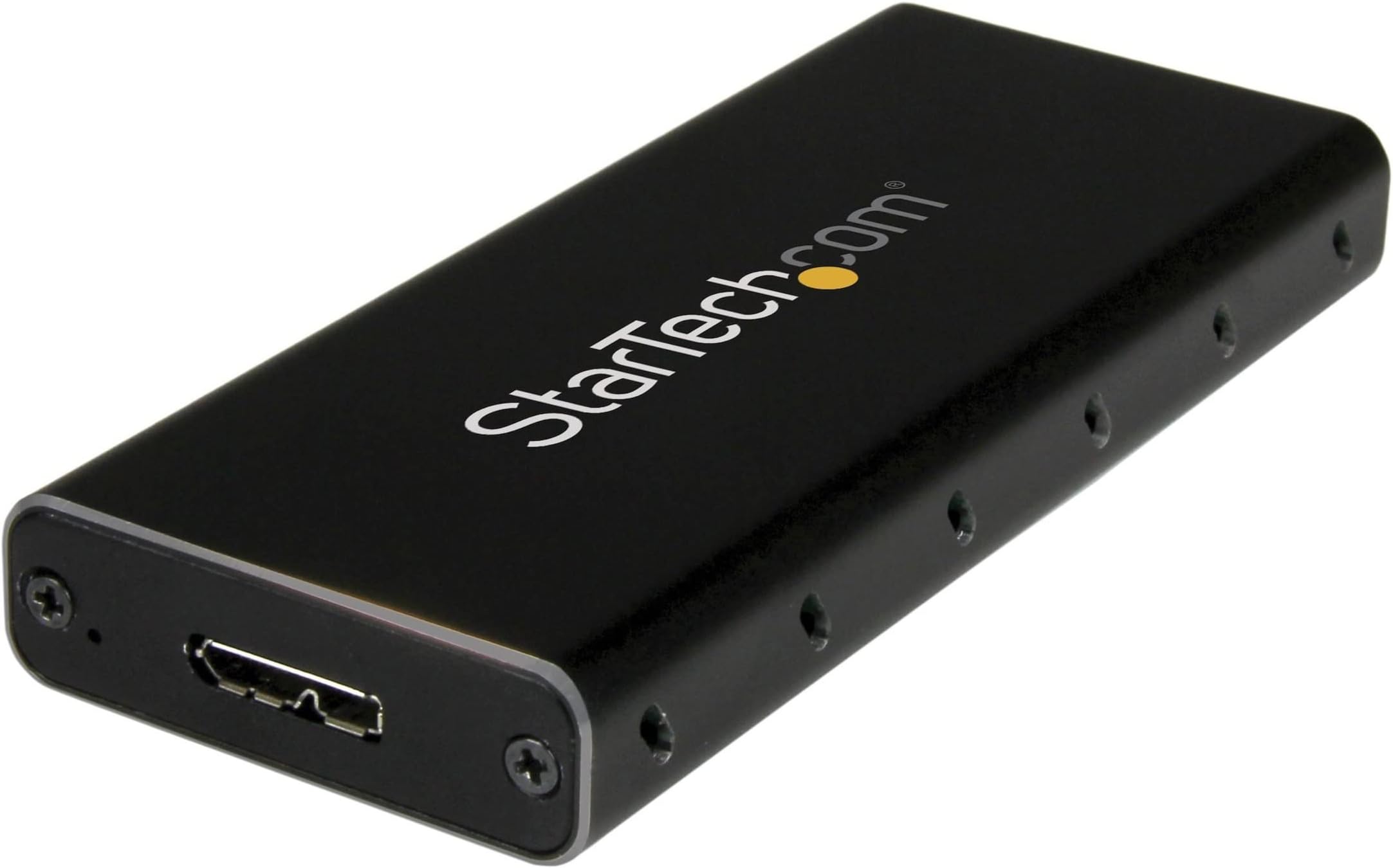 StarTech.com USB 3.1 Gen 2 (10Gbps) Enclosure - Portable mSATA SSD Enclosure - Aluminum mSATA Drive Enclosure with UASP (SMS1BMU313)