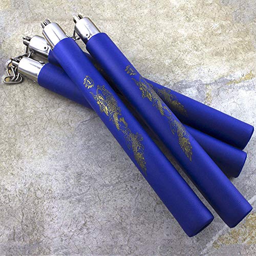 image for MARCOLO Training Equipment Safety Foam Martial Art Sticks with Swivel 