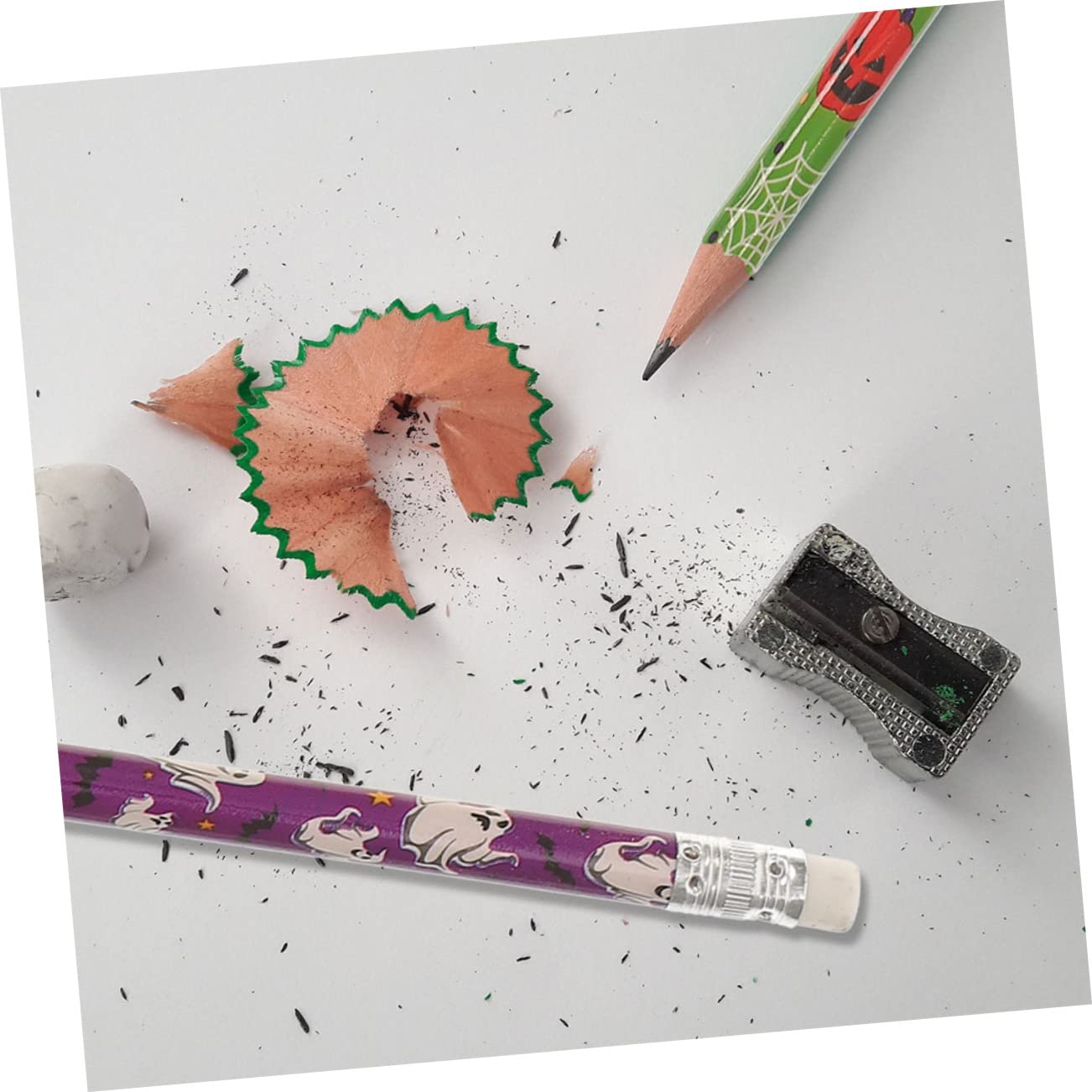 NUOBESTY 5 Sätze Halloween-bleistift Geburtstagsstifte Für Studenten Bleistifte Radiergummis Studenten Bleistift Entzückender Schreibbleistift Bleistift Schreiben Linde 30 Stück * 5