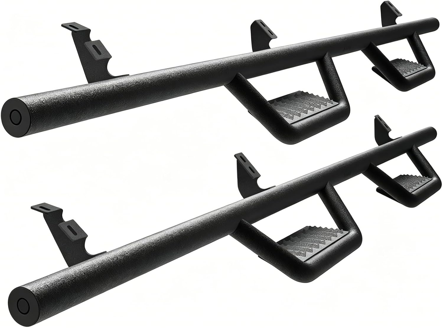 Running Boards Compatible with Toyota Tacoma 2024 2025 2026 Double Cab Side Steps, Drop Down Side Steps Step Bars Side Rails 5'' Steps with Heavy Duty Carbon Steel