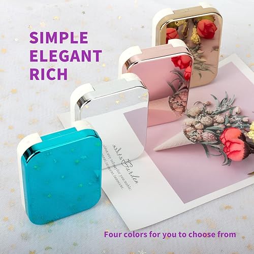 Miniatura 7 de Estuche para lentes de contacto, paquete de dos fundas de viaje portátiles para lentes de contacto con herramienta removedora, pinzas para espejo,