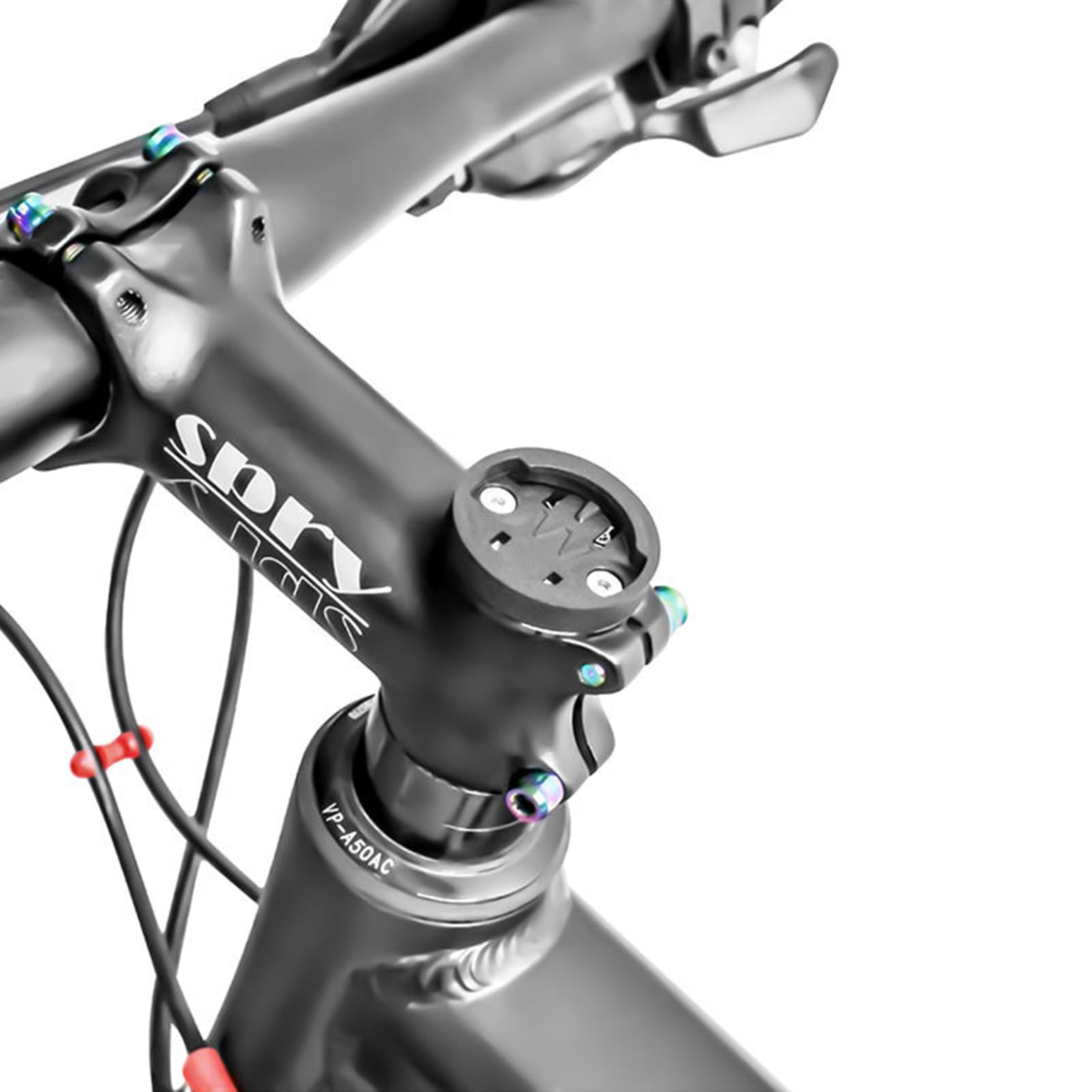TUSITA Supporto per Attacco Manubrio Compatibile con Wahoo Elemnt Computer per Bicicletta, 2-Pezzi