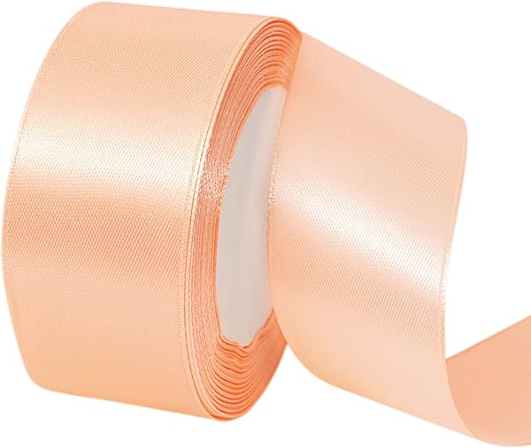 POPOYU Nastro di Raso, 30mm x 23 Metri Nastro Nero Satinato per Artigianato Natale Decorazioni, Adatto per Confezionare Regali, Feste di Compleanno, Matrimoni, Abbellire e Tanti Altri - 4