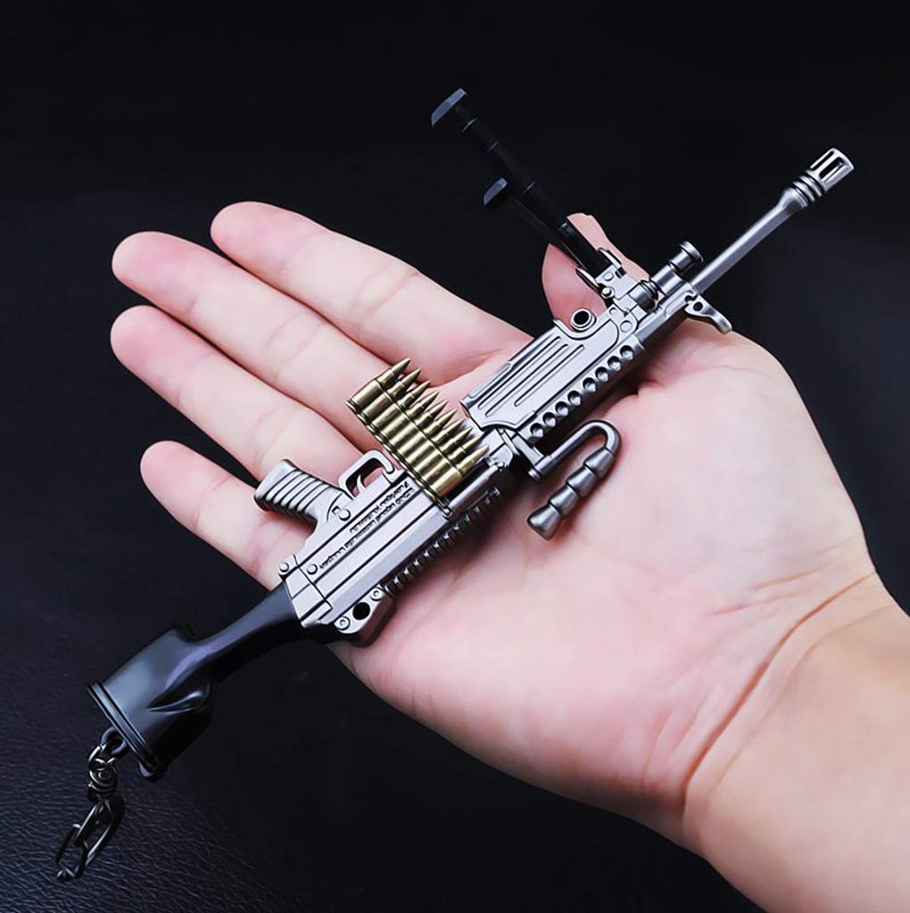 Buy 1/6 Scale Metal M249 Machine Gun US Army Miniature Toy Guns