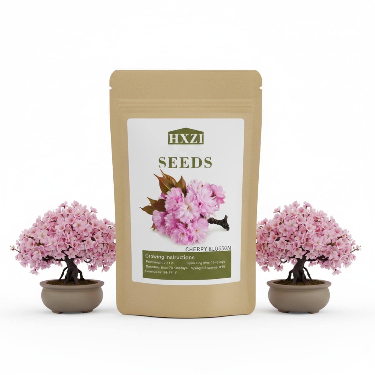 Japanese Cherry Blossom Seeds, Bonsai Seeds, Pack of 30 Bonsai Tree Seeds