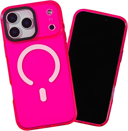 Miniatura 115 de SteepLab Funda de barrera para iPhone 14, protección de 360 grados que absorbe impactos con bisel elevado y colores llamativos (fresa roja