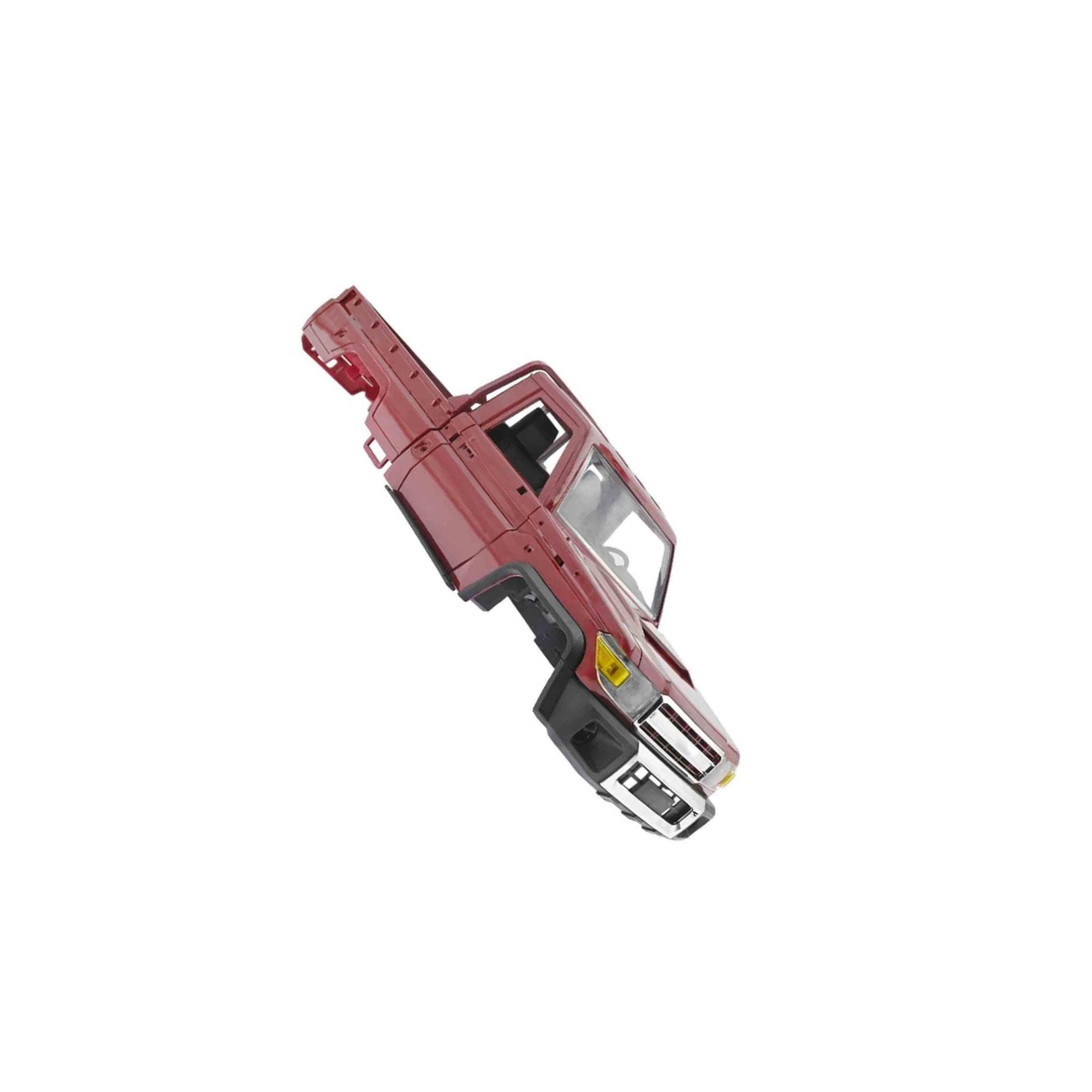 Reemplazo de carrocería para camión RC diseñado para entusiastas del control remoto que buscan un estilo duradero. Entusiastas del bricolaje que, Rojo, 36 x 10 x 14 cm