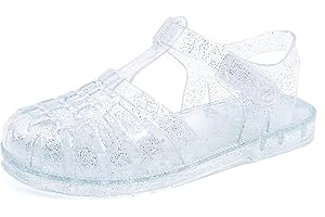 Jelly Sandals for Girls | Closed-Toe Princess Dress Shoes