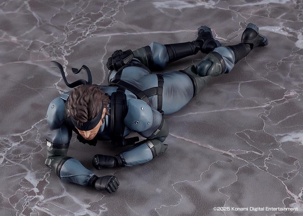 Max Factory Metal Gear Solid 2 : Sons of Liberty – Solid Snake (MSG2 Ver.) Figurine Figma Édition améliorée