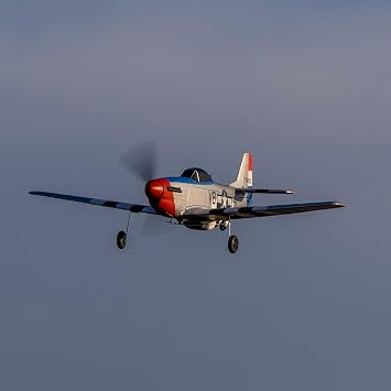 HobbyZone RC Airplane P-51D 450mm RTF (Battery and Charger Included) HBZ-1251