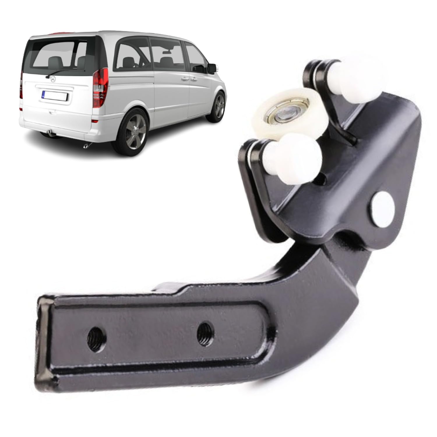 Rodillo guía inferior para puerta lateral corredera compatible con Mercedes-Benz Viano y Vito W639 desde 2003 en adelante OE 6397601747