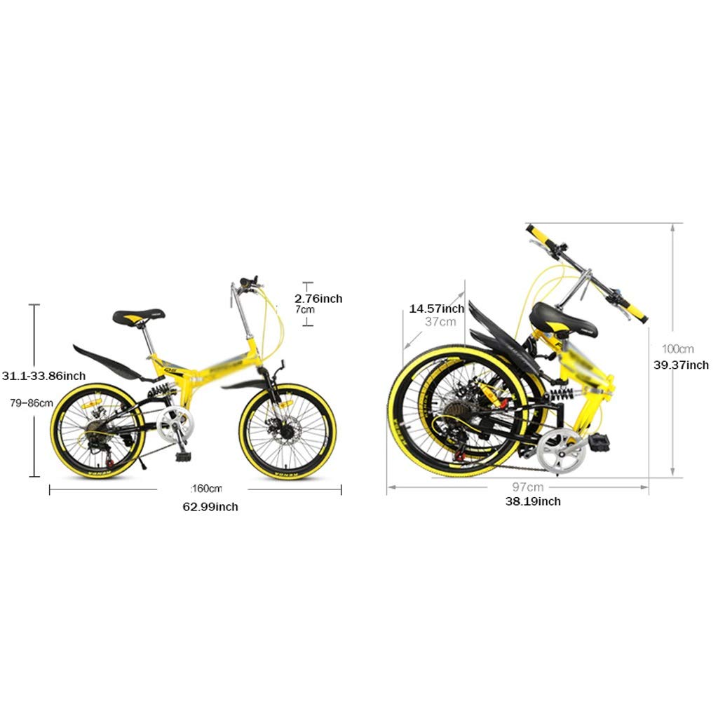 折りたたみ自転車 ミニチャ 折り畳み 自転車 イエロー 黄色 ライトイエロー 極美品♪ HUMMER 折りたたみ自転車入荷しました！｜2019年09月29