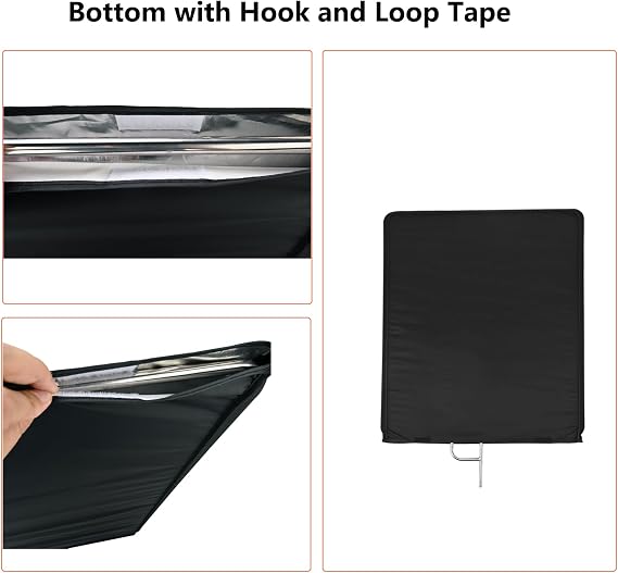 Photography Light Reflector Flag Kit, 24x30 inches/60x75cm, 4-in-1 Gold/Silver/Black/White Diffuser and Translucent Diffuser, Foldable Stainless Steel Frame