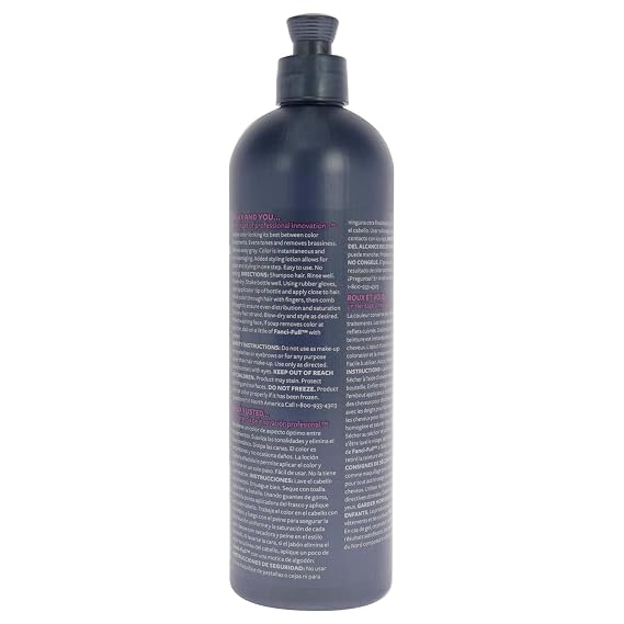 Roux Fanci-Full Rinse Instant Hair Color - 12 Black Radiance Hair Color Unisex 15.2 oz