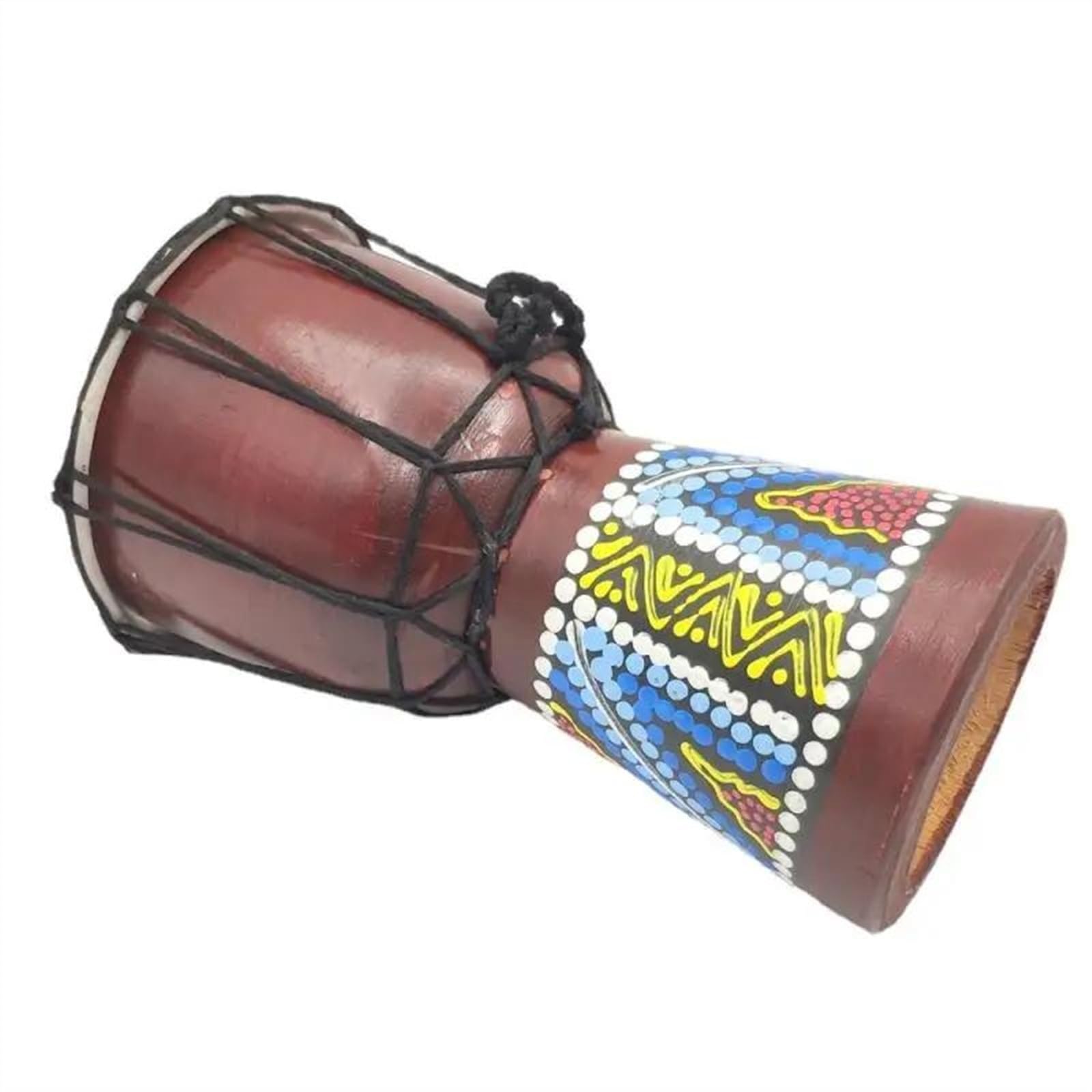 Professionelle Djembe 4 Zoll Afrikanische Trommel Mahagoni Djembe Traditionelle Percussion Afrikanisches Tamburin